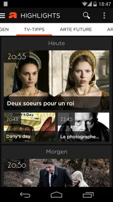 ARTE android App screenshot 5